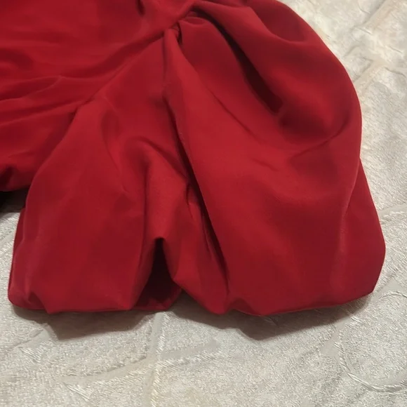 Karl Lagerfeld Red Buttoned Dress size 8 NWT - Picture 6 of 8